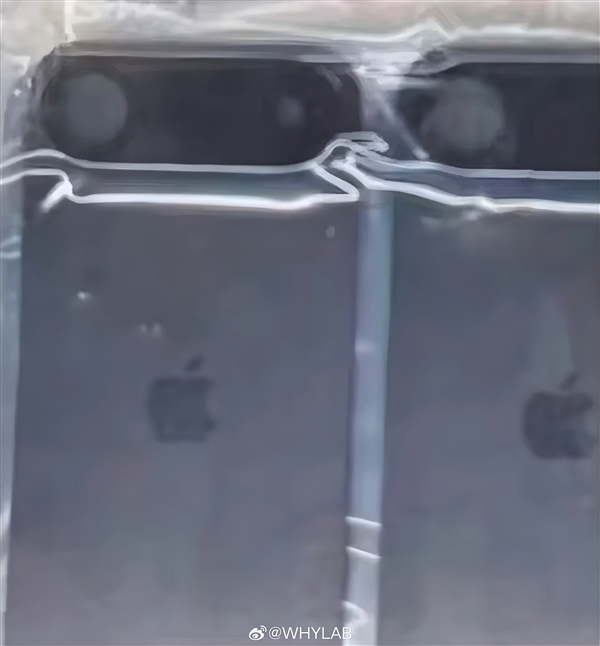 六年首次设计大换代!iPhone 17系列背板实拍图曝光:横向后摄