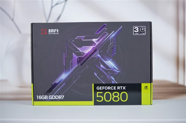 经典的红黑配色!耕升RTX 5080追风OC显卡图赏