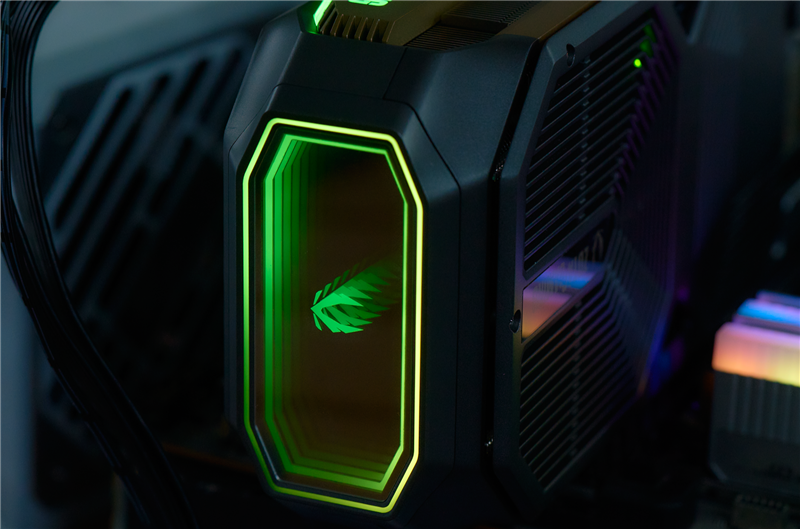 最高频率近3.3GHz!索泰RTX 5080 AMP EXTREME INFINITY评测:超频后与RTX 4090相去不远