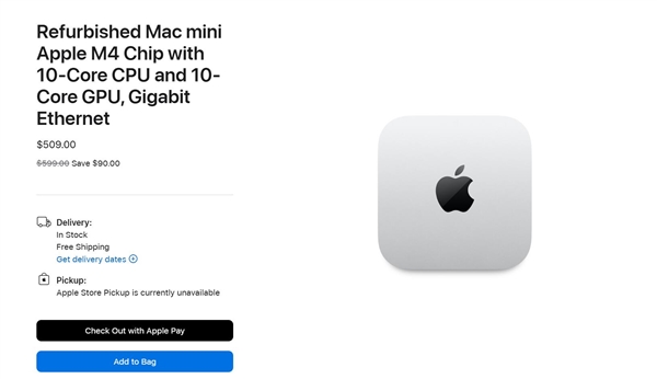 M2版Mac mini比M4版还贵!苹果定价引发争议