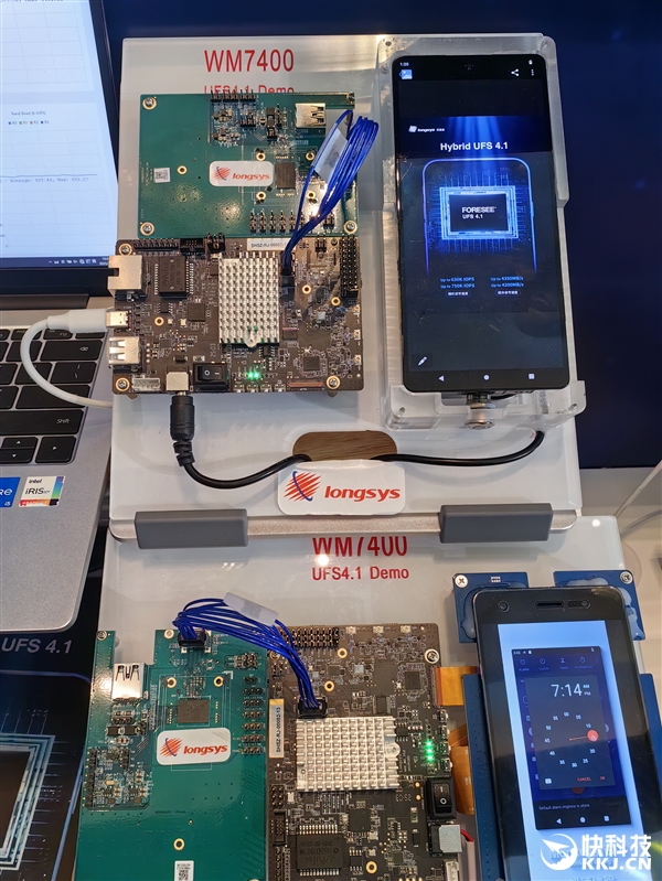 江波龙自研主控跑出满血UFS 4.1!eMMC Ultra可媲美UFS 2.2