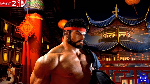 《街头霸王6》PS4、Switch 2、PS5画面对比