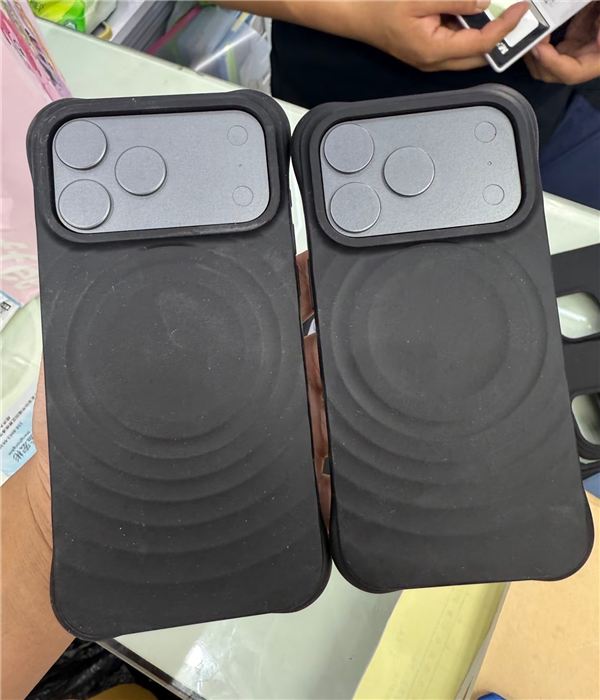 苹果打造!iPhone 17系列官方保护壳首次曝光
