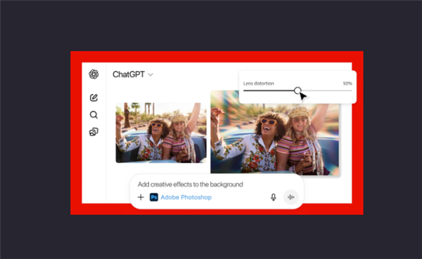 修图神器PS引入ChatGPT:用户一句话即可编辑