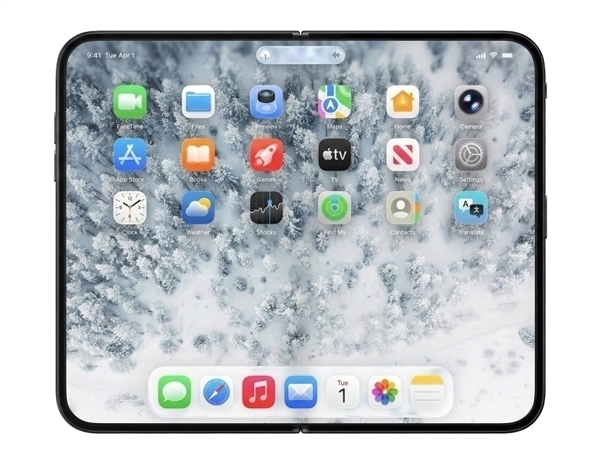 苹果首款折叠屏!iPhone Fold将首次支持分屏功能:iOS 27上线