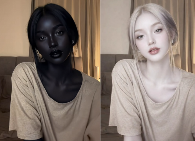 麻了!我刷到的美女已经没有人类了...