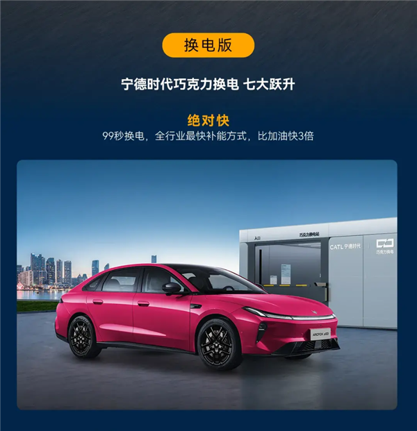 5.98万元起!极狐贝塔S3正式上市:B级大空间、99秒极速换电