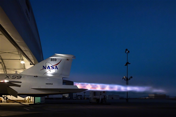 NASA官宣里程碑:X-59试验机完成首次超音速试飞