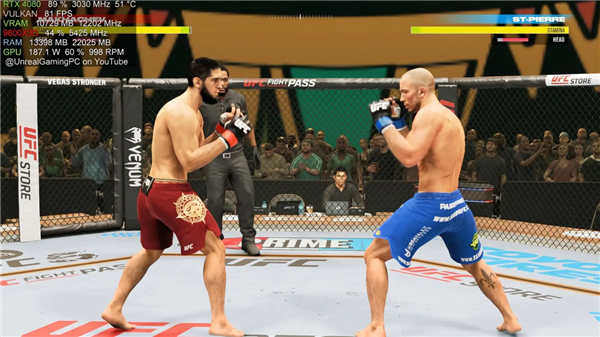 又有新进展!PS5模拟器跑通《UFC 5》:RTX 4080实测稳80帧