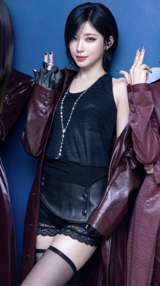韩团美女Asa再撞脸艾达王!