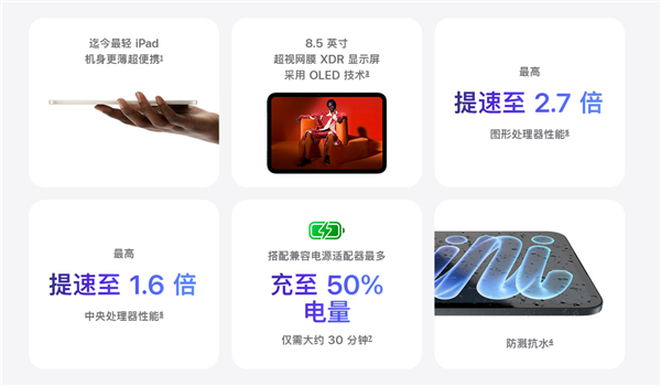 苹果高管回应iPad mini 8不支持120Hz高刷:屏幕体验不止刷新率单一参数